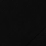 Slub 100% Polyester Chunky Knit Fabric, 140 gsm, 170 cm — Black