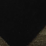 Yarn-Dyed Polyester Interlock Knit Fabric, 338 gsm, 160 cm — Black