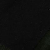 Polyester Cotton Chunky Knit Fabric, 466 gsm, 155 cm — Black