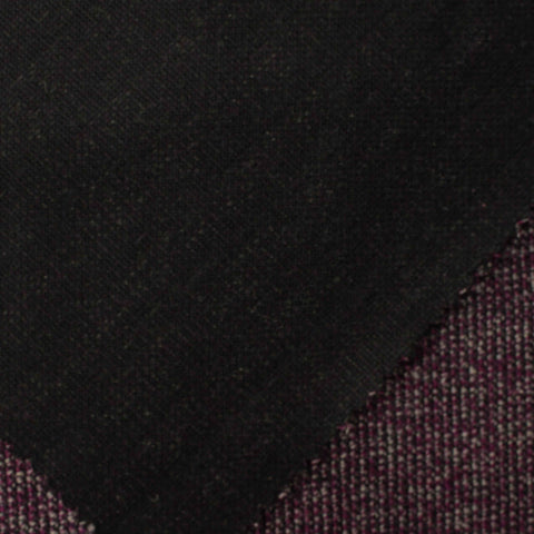 Dark Grey Heathered-Marl Chunky Knit, Polyester, 425 gsm