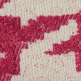 Fuchsia Textured-Houndstooth Jacquard, Polyester — texture