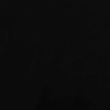 Cotton Polyester Stretch Interlock Knit Fabric, 200 gsm, 180 cm — Black