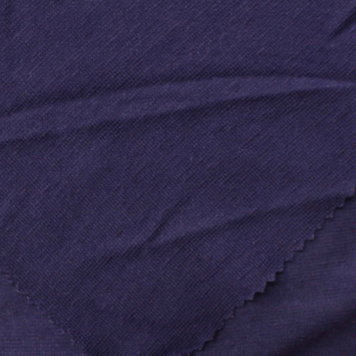 Viscose Polyester Stretch Jersey Knit Fabric, 210 gsm, 130 cm — Navy
