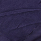 Viscose Polyester Stretch Jersey Knit Fabric, 210 gsm, 130 cm — Navy