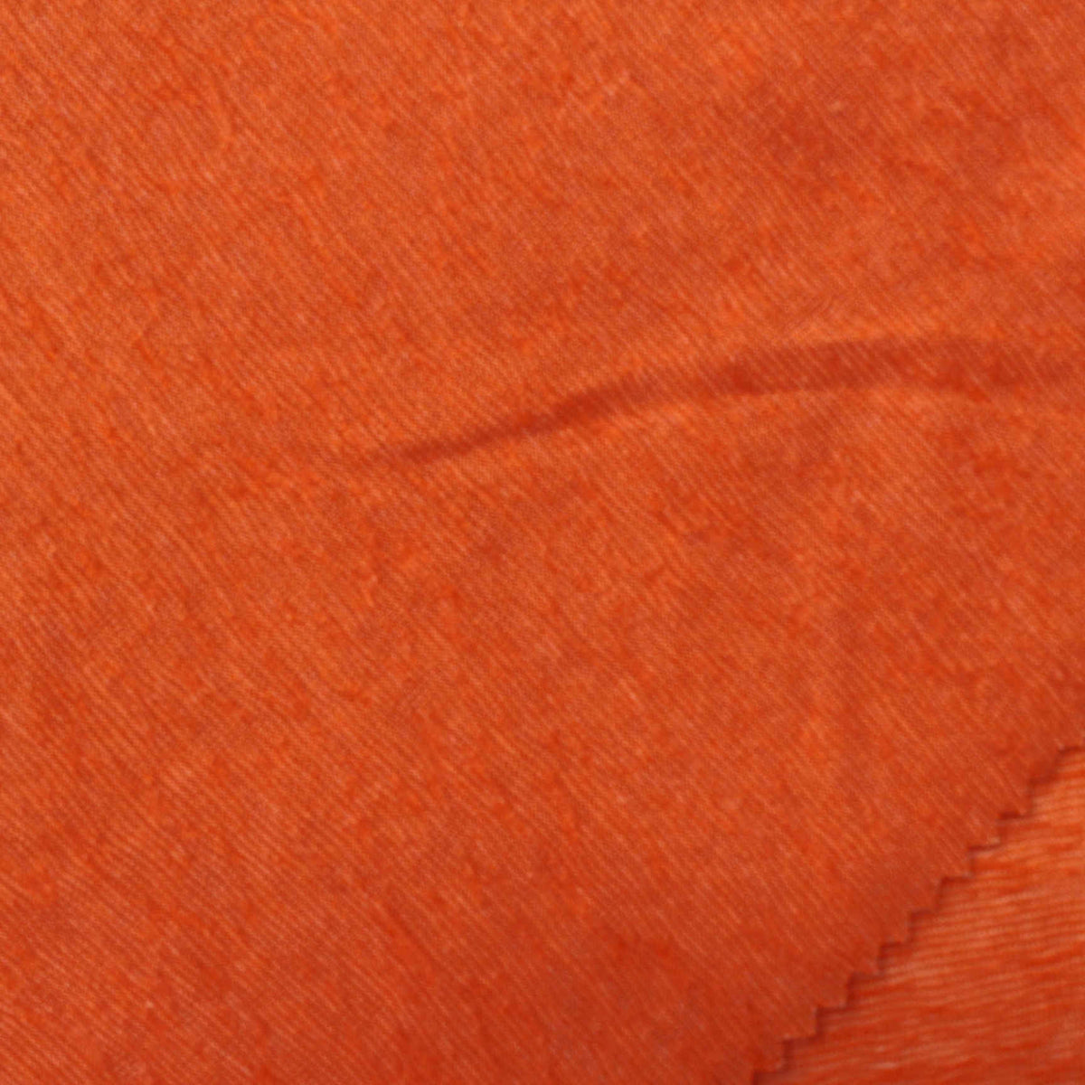 Viscose Polyester Chunky Knit Fabric, 120 gsm, 160 cm — Orange