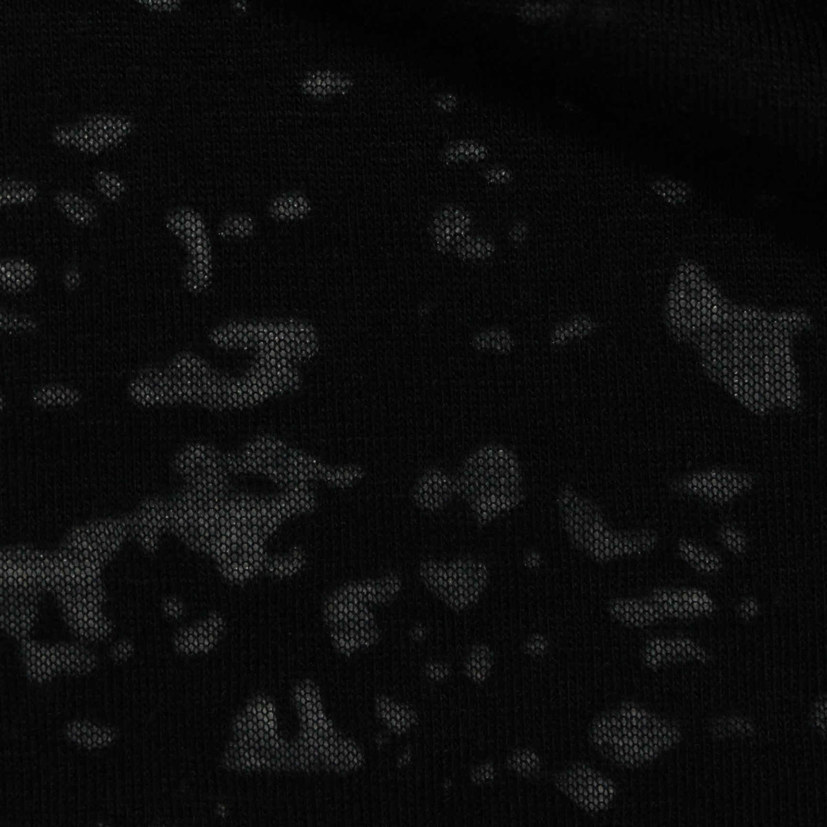 Grey Abstract Jersey Knit, Poly-Viscose