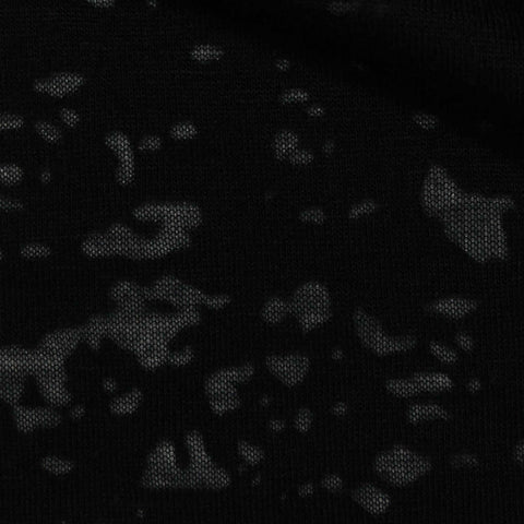 Grey Abstract Jersey Knit, Poly-Viscose