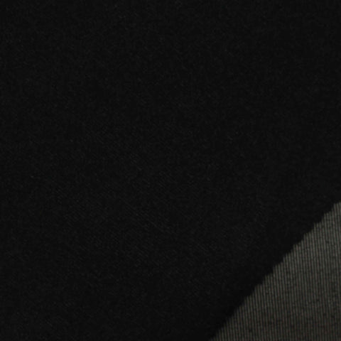 100% Polyester Warp Knit Fabric, 285 gsm, 145 cm — Black