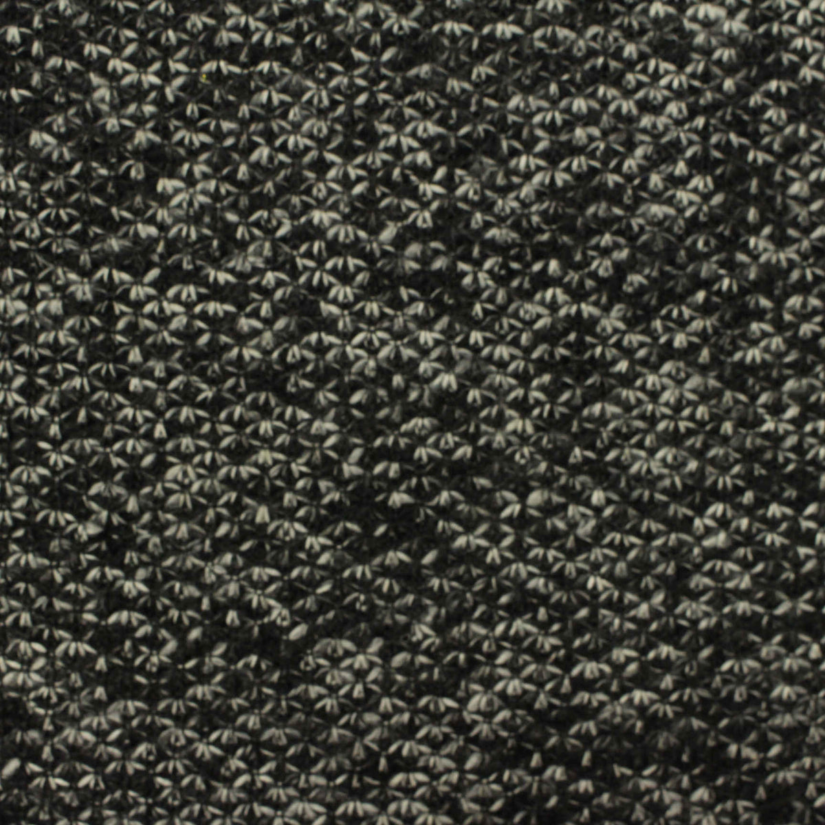 Grey Small-Star Chunky Knit, Polyester