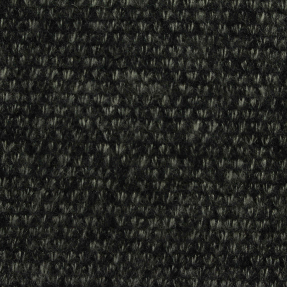 Dark Grey Marl Chunky Knit, Polyester, 365 gsm, 165 cm