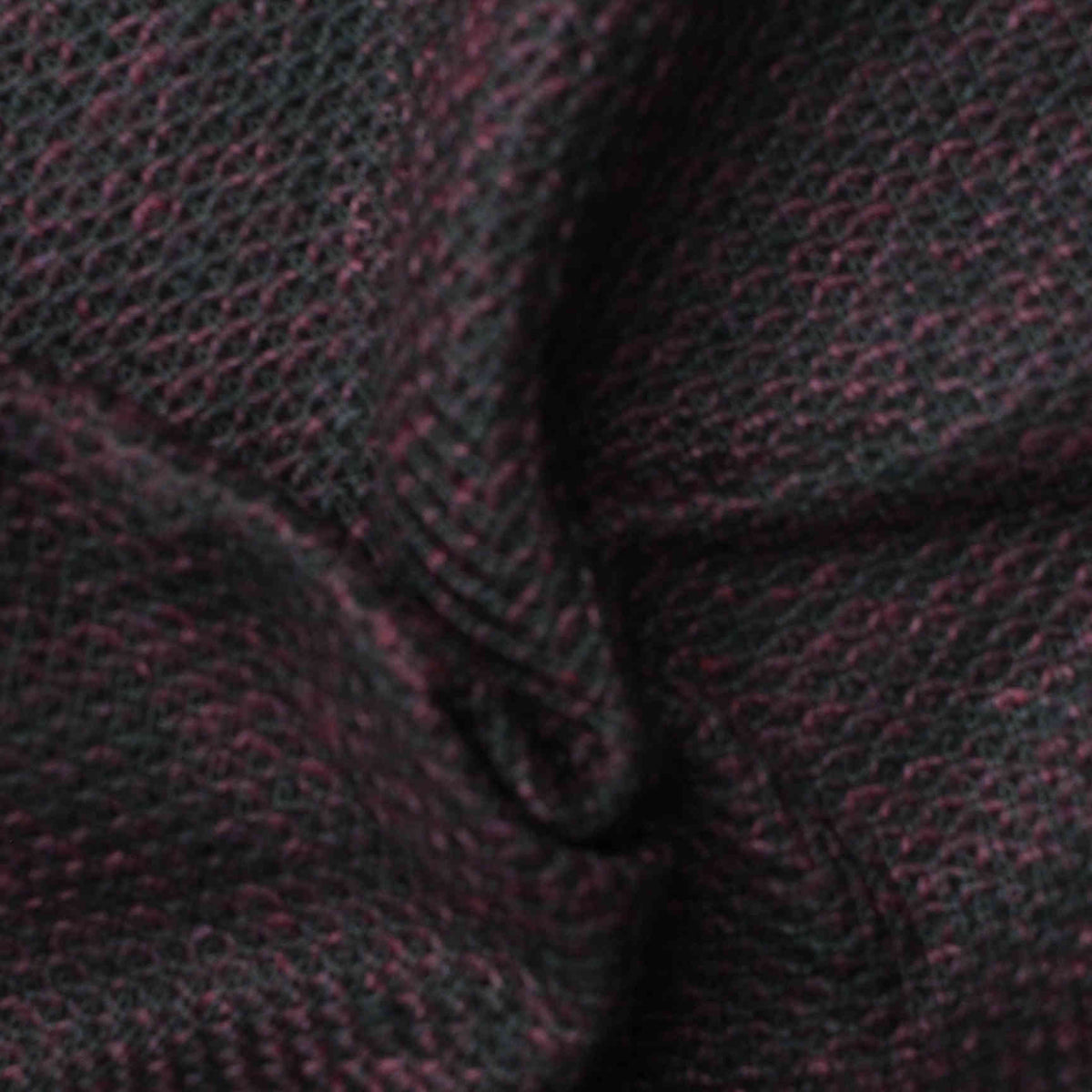 Dark Grey Marl Chunky Knit, Poly-Cotton, 400 gsm