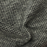 100% Polyester Chunky Knit Fabric, 330 gsm, 152 cm — Grey