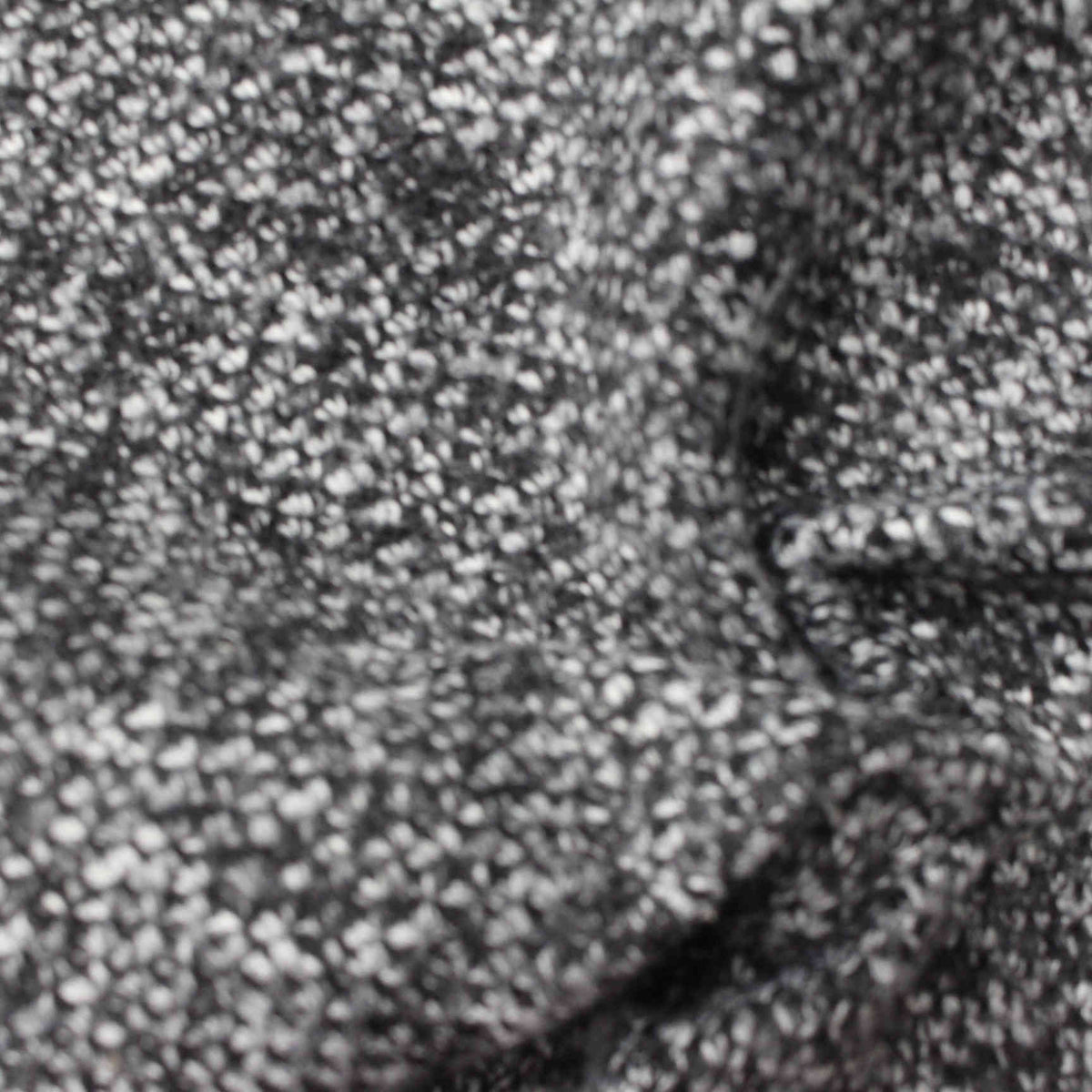 Dark Grey Marl Chunky Knit, Poly-Viscose, 460 gsm