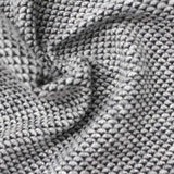 Jacquard Polyester Chunky Knit Fabric, 345 gsm, 155 cm — Multi