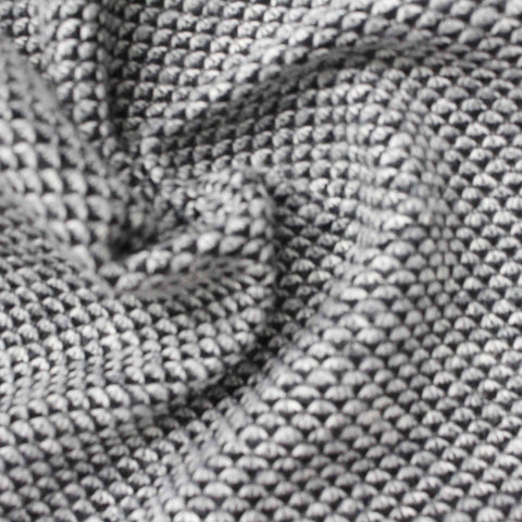 Jacquard Polyester Chunky Knit Fabric, 345 gsm, 155 cm — Multi