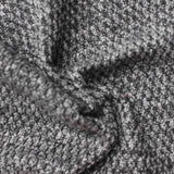 Dark Grey Marl Chunky Knit, Polyester