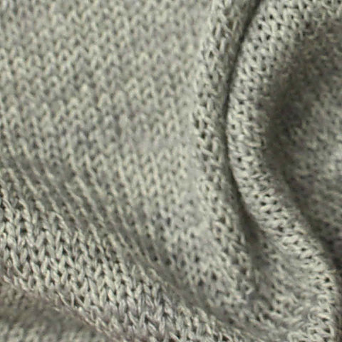 Light Grey Marl Jacquard, Viscose-Poly