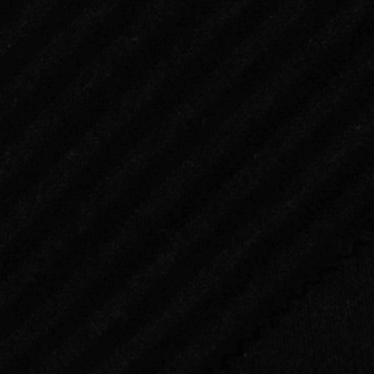 100% Acrylic Interlock Knit Fabric, 330 gsm, 145 cm — Black