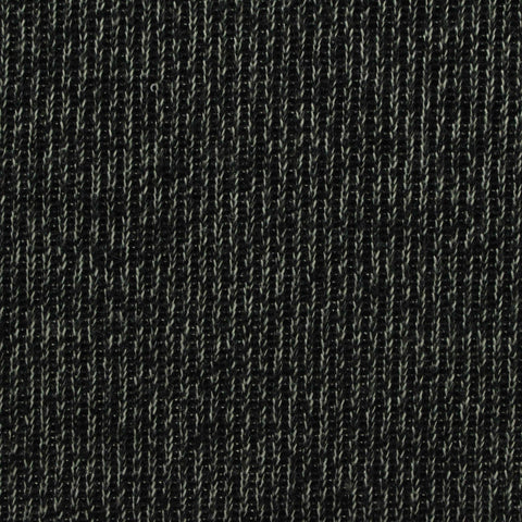 Dark Grey Marl Chunky Knit, Polyester, 388 gsm