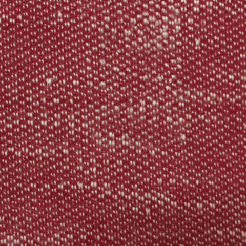 Red Marl Chunky Knit, Poly-Viscose, 163 gsm