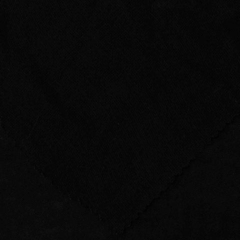 Viscose Stretch Jersey Knit Fabric, 180 gsm, 165 cm — Black, ref EF-220697