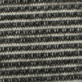 Dark Grey Horizontal-Stripe Chunky Knit, Polyester — texture