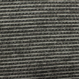 Dark Grey Horizontal-Stripe Chunky Knit, Polyester