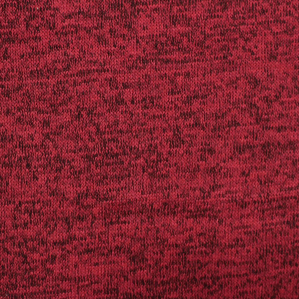 Red Marl Chunky Knit, Viscose-Poly, 200 gsm