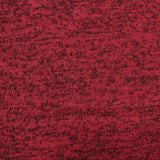 Red Marl Chunky Knit, Viscose-Poly