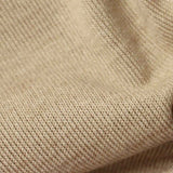 100% Polyester Chunky Knit Fabric, 240 gsm, 150 cm — Beige — texture