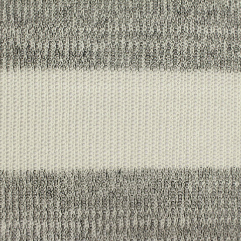 Grey Marl Chunky Knit, Poly-Viscose, 218 gsm
