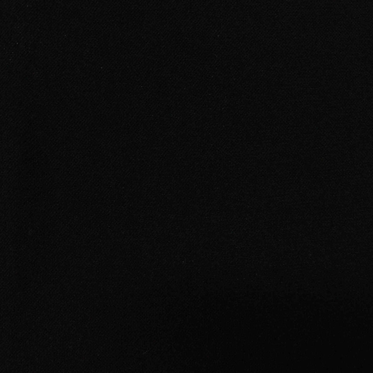 100% Polyester Knit Fabric, 170 gsm, 135 cm — Black