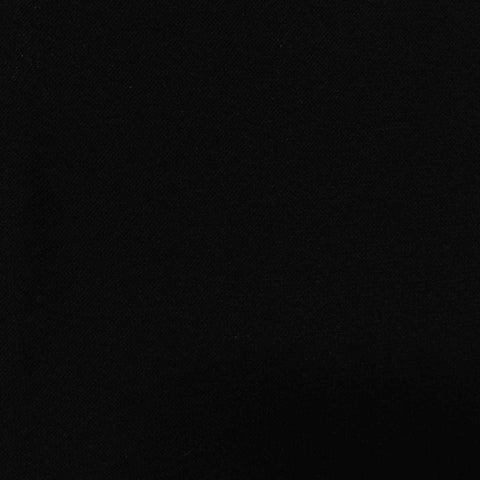 100% Polyester Knit Fabric, 170 gsm, 135 cm — Black