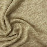 Dark Beige Marl Jersey Knit, Viscose-Poly