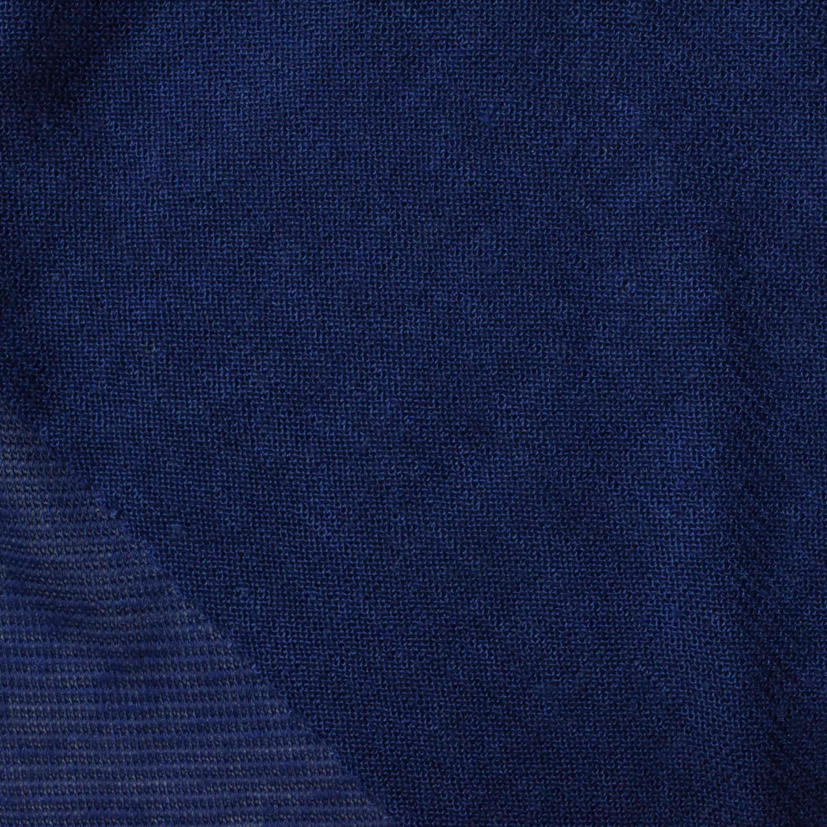 Viscose Polyester Chunky Knit Fabric, 105 gsm, 155 cm — Navy
