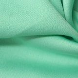 Polyester Stretch Chunky Knit Fabric, 230 gsm, 160 cm — Green — texture