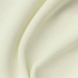 Polyester Stretch Interlock Knit Fabric, 340 gsm, 165 cm — White — texture