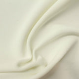 Polyester Stretch Interlock Knit Fabric, 340 gsm, 165 cm — White