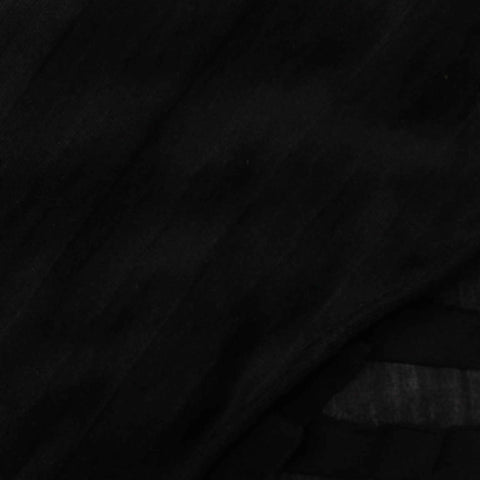 Jacquard 100% Polyester Jersey Knit Fabric, 158 gsm, 180 cm — Black