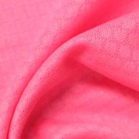 Jacquard 100% Polyester Interlock Knit Fabric, 150 gsm, 145 cm — Pink