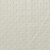 Beige Tone-on-Tone Dot Warp Knit, Polyester — texture