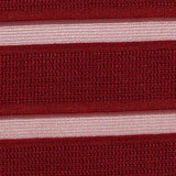 Red Horizontal-Stripe Jacquard, Polyester — texture