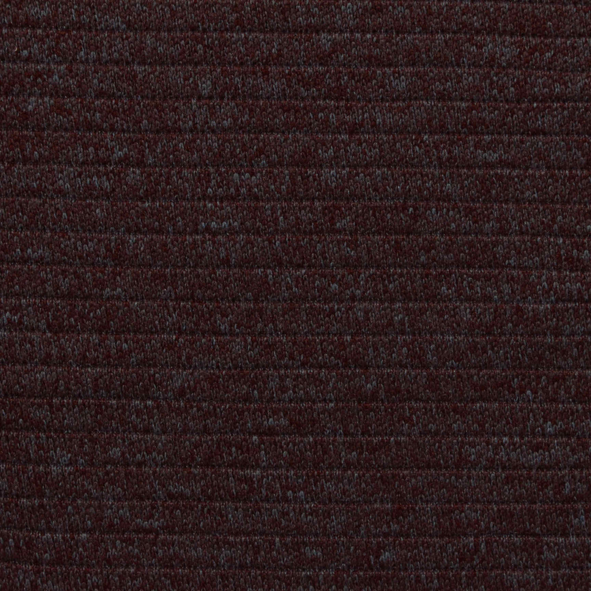 Dark Red Marl Interlock Knit, Polyester, 283 gsm
