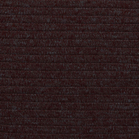 Dark Red Marl Interlock Knit, Polyester, 283 gsm