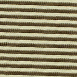 Brown Horizontal-Stripe Interlock Knit, Polyester — texture