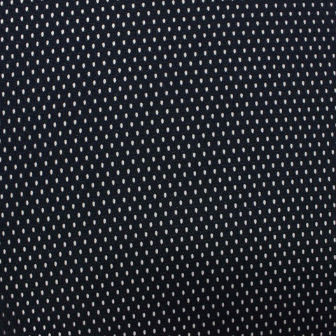 White Dots Warp Knit, Polyester, 114 gsm