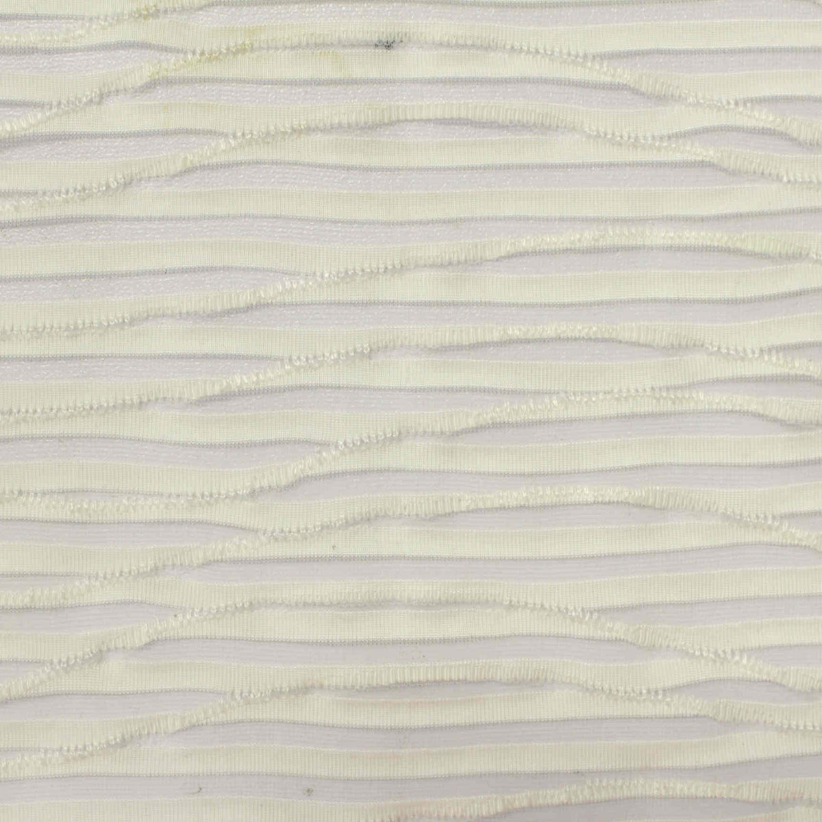 Cream Tone-on-Tone Jacquard, Polyester, 132 gsm