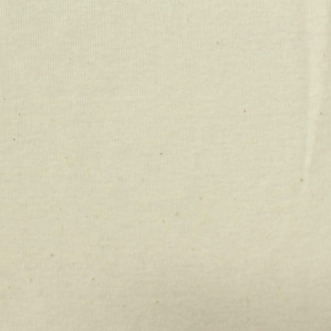 Polyester Cotton Rib Knit Fabric, 165 gsm, 155 cm — Beige