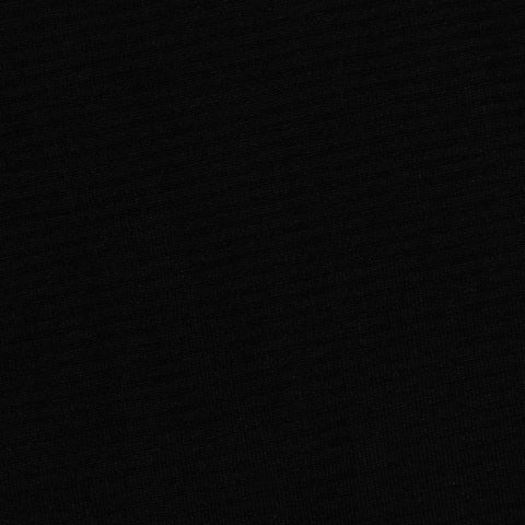 Jacquard Polyester Stretch Knit Fabric, 120 gsm, 150 cm — Black