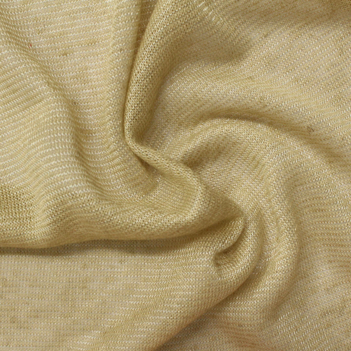 Light Beige Fine-Marl Chunky Knit, Viscose-Poly